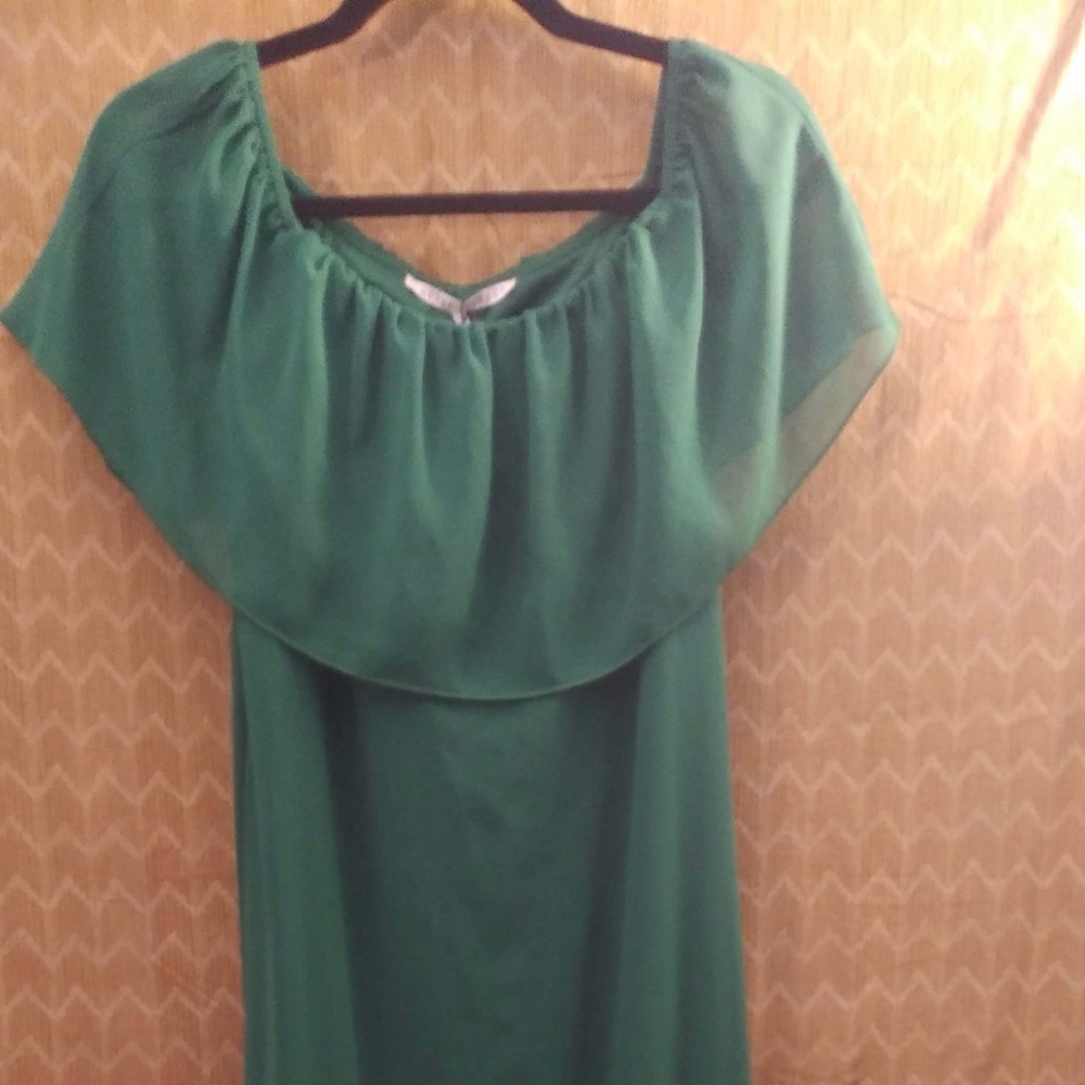 After Market Emerald Green Gown